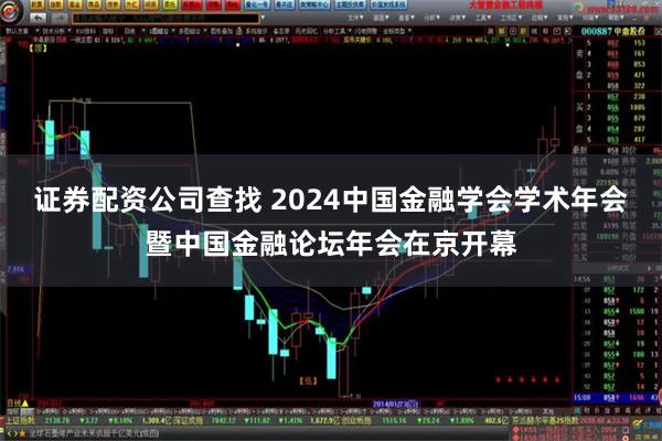 证券配资公司查找 2024中国金融学会学术年会暨中国金融论坛年会在京开幕